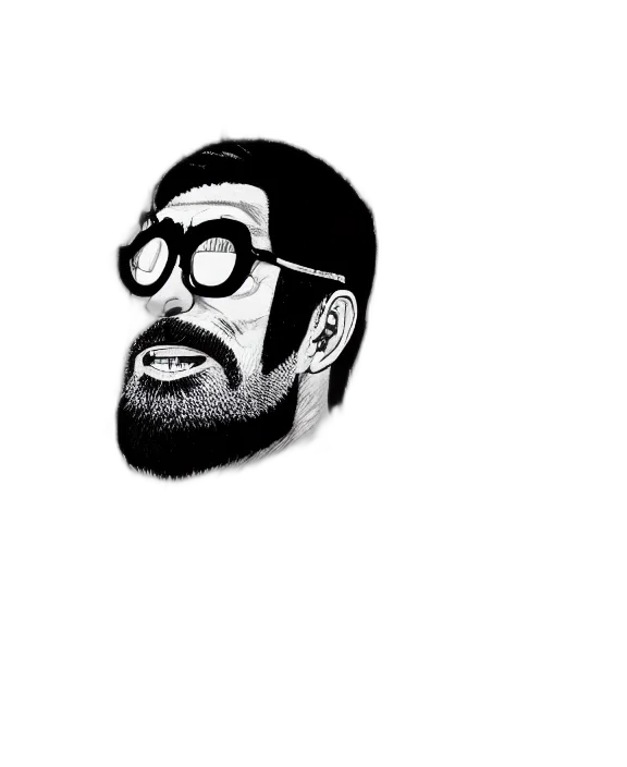 face, mask, creature, staff, cartoon, comic book art, pixel art, concept art transparent PNG cut-out