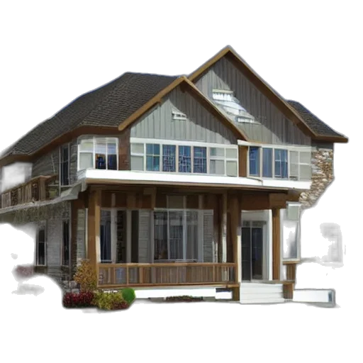 building, 3d render, photorealistic, concept art, vector, drawing, circle transparent PNG cut-out