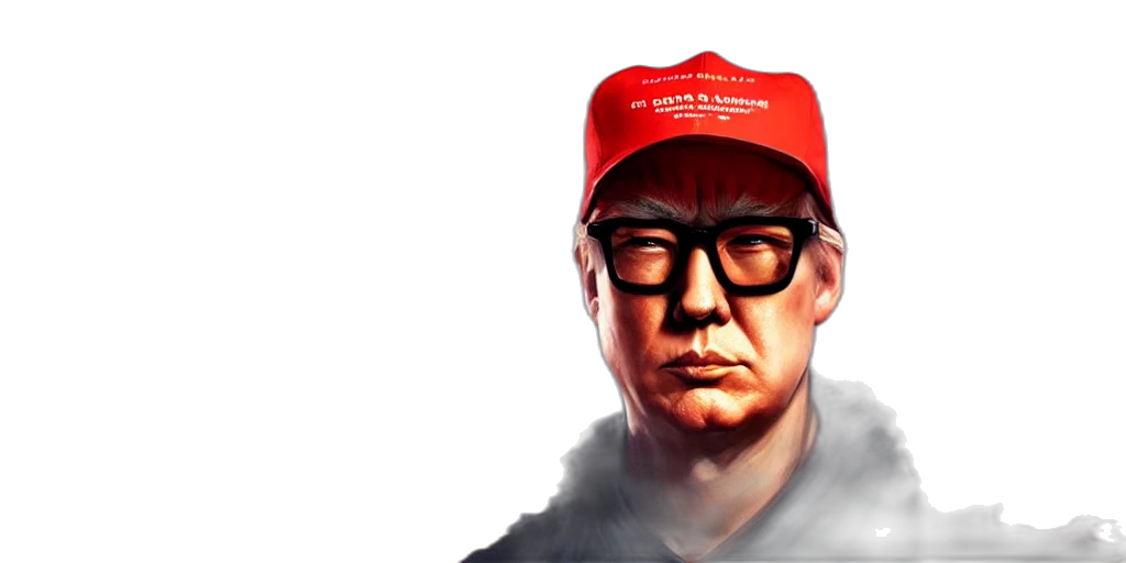 hat, face, mask, staff transparent PNG cut-out