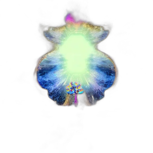 crown, flower, creature, hair transparent PNG cut-out