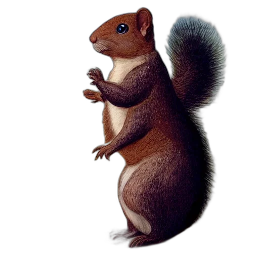 animal, creature, staff, photorealistic transparent PNG cut-out