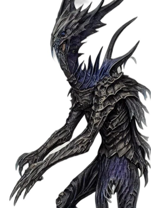 creature, dragon, staff, mask, concept art, fantasy art, comic book art, pixel art transparent PNG cut-out