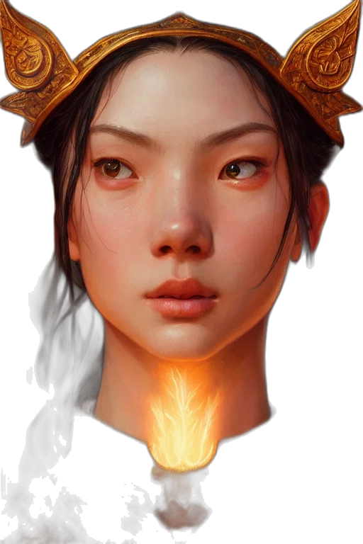 face, mask, dragon, staff, fantasy art, concept art, photorealistic, 3d render transparent PNG cut-out