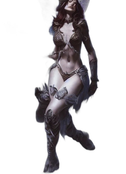concept art, fantasy art, comic book art, 3d render transparent PNG cut-out