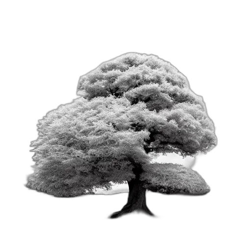 tree, hat, crown, hair, photorealistic, pencil sketch, 3d render, concept art transparent PNG cut-out