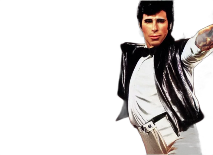 jacket, robot, john, travolta transparent PNG cut-out