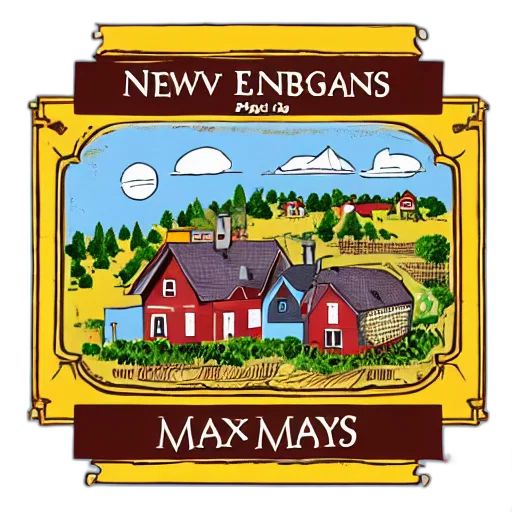 concept art, new, england, town transparent PNG cut-out