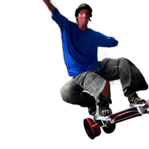 photorealistic, 3d render, tony, hawk, pro, stranger transparent PNG cut-out