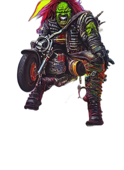 jacket, weapon, robot, staff transparent PNG cut-out