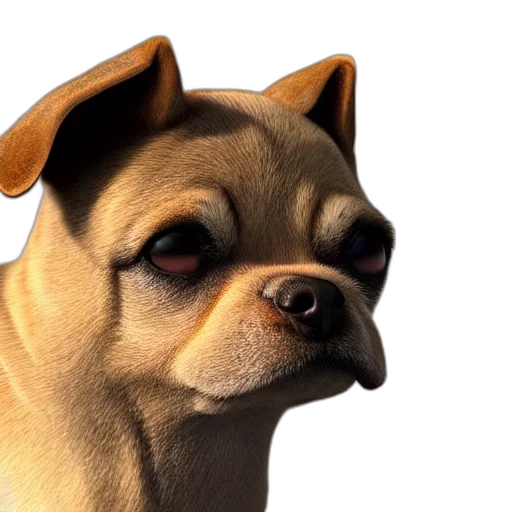 animal, staff, face, creature transparent PNG cut-out