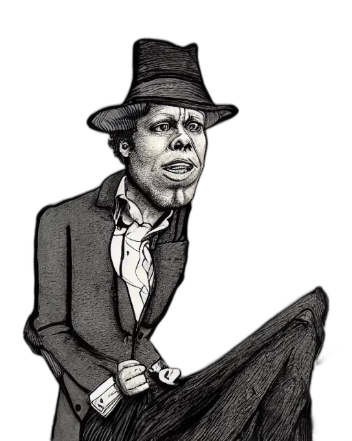 hat, staff, face, mask transparent PNG cut-out