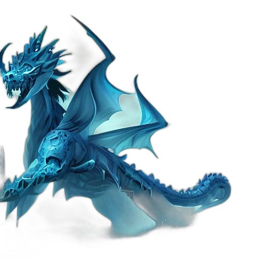 dragon, creature, sword, concept art transparent PNG cut-out