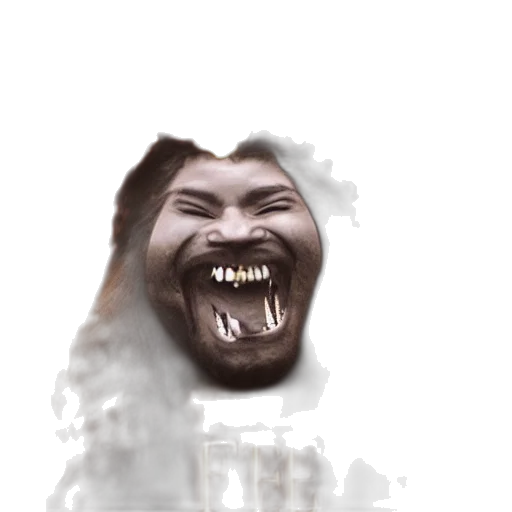 face, creature, mask, animal, photorealistic, concept art, 3d render, fantasy art transparent PNG cut-out