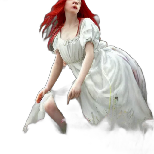 dress, staff, concept art, fantasy art transparent PNG cut-out