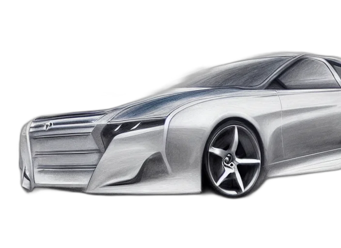 car, photorealistic, concept art, 3d render, pencil sketch, concept, non, coloring transparent PNG cut-out