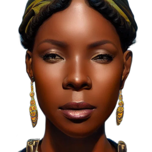 face, jewelry, crown, photorealistic, fantasy art, concept art, oil painting, earth tones transparent PNG cut-out
