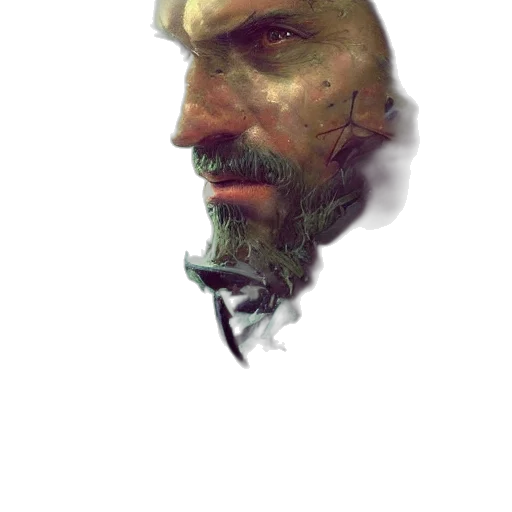 face, mask, weapon, creature transparent PNG cut-out