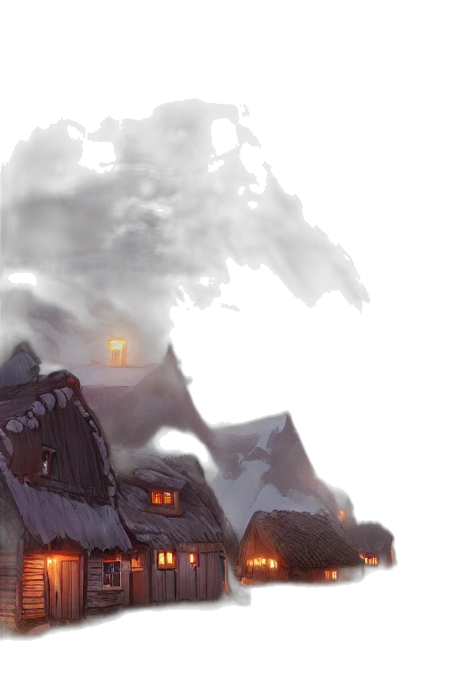building, concept art, fantasy art, photorealistic transparent PNG cut-out