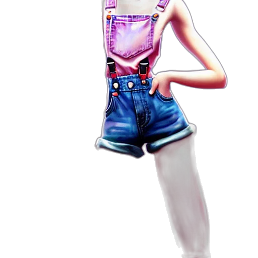 dress, robot, staff, jacket, concept art, vaporwave, pixel art, 3d render transparent PNG cut-out