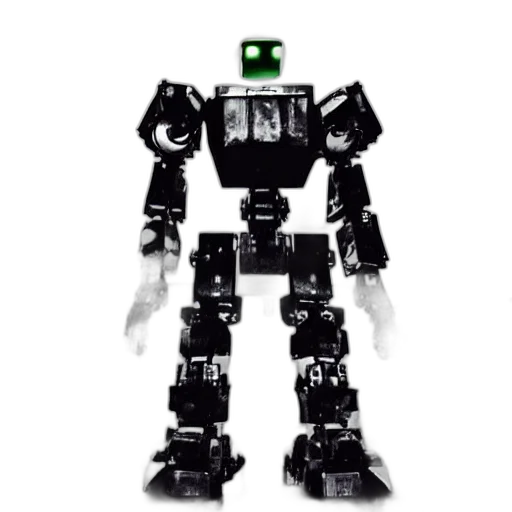 robot, animal, creature, staff transparent PNG cut-out