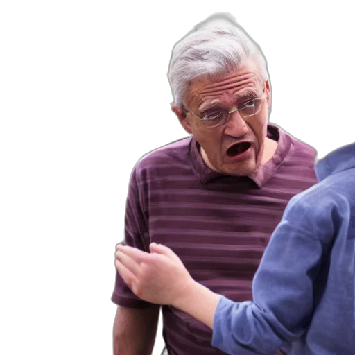 jacket, face, city street, fire, forest, older, man, arguing transparent PNG cut-out