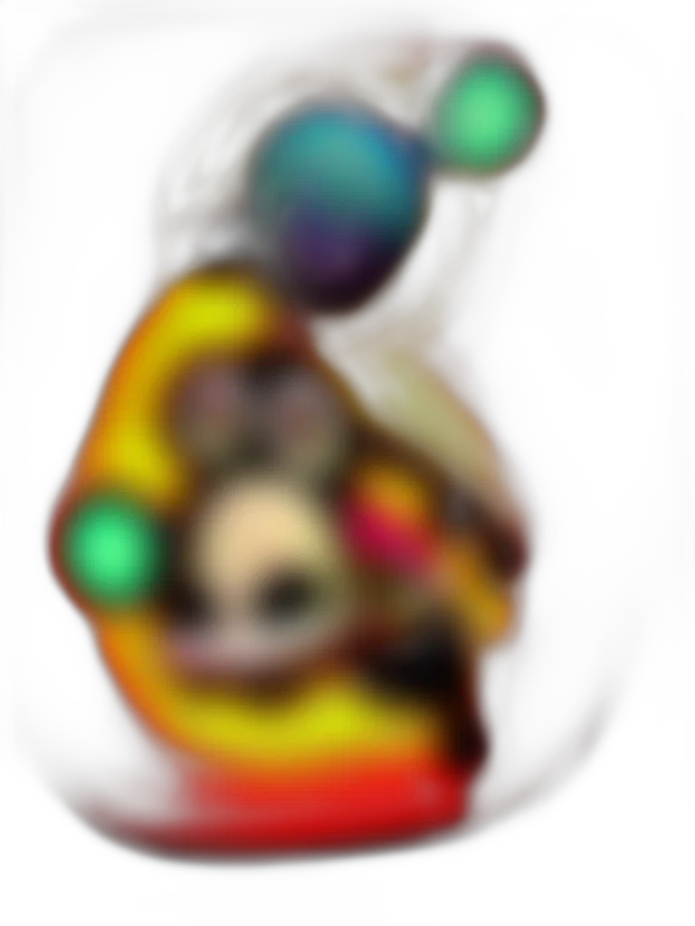 staff, bottle, robot, mask, pixel art, 3d render, concept art, vaporwave transparent PNG cut-out
