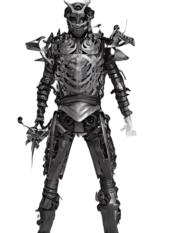 robot, weapon, staff, concept art transparent PNG cut-out