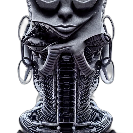 robot, mask, face, dress, cyberpunk, concept art, 3d render, comic book art transparent PNG cut-out