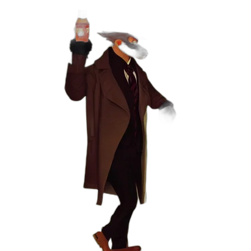 jacket, animal, mask, hat transparent PNG cut-out
