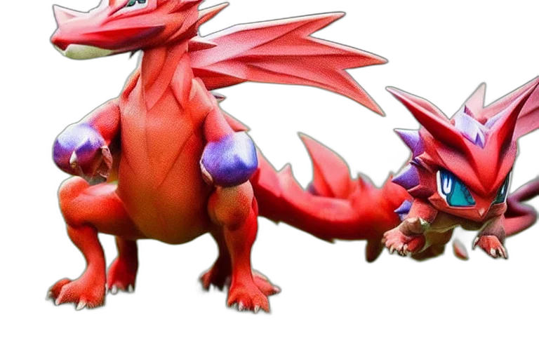 dragon, animal, creature, weapon, 3d render, concept art, fantasy art, photorealistic transparent PNG cut-out