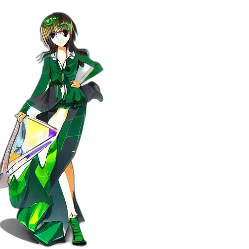 dress, staff, concept art, pixel art transparent PNG cut-out