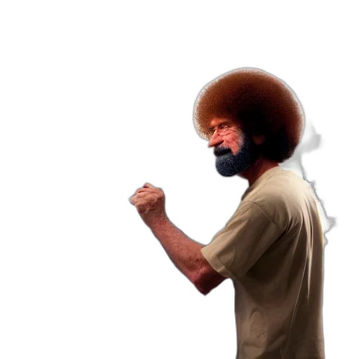 hat, hair, staff, face transparent PNG cut-out