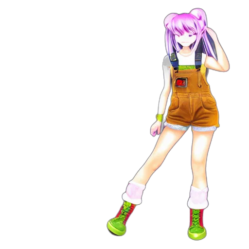 dress, staff, weapon, anime, pixel art, concept art, cartoon, outer space transparent PNG cut-out