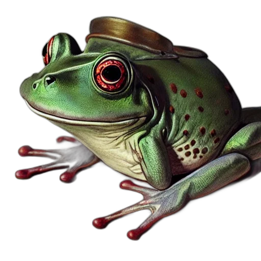 hat, animal, creature, staff transparent PNG cut-out