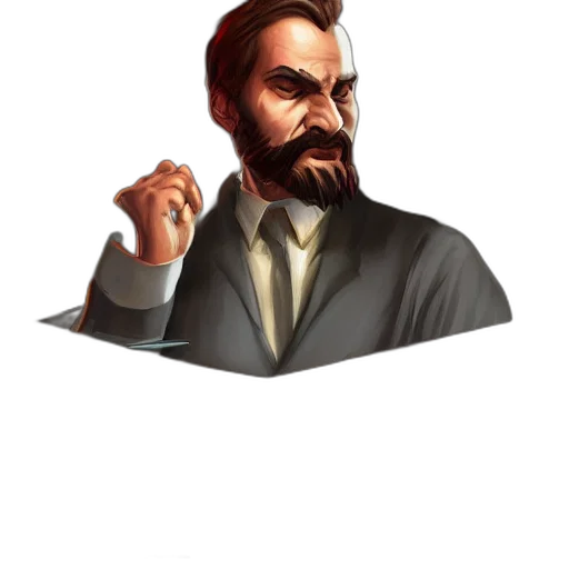 staff, face, pixel art, concept art transparent PNG cut-out