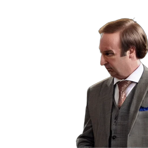 jacket, staff, hair, face, among, saul, goodman, marriage transparent PNG cut-out