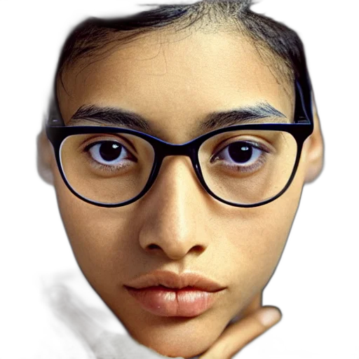 face, mask, hair, staff transparent PNG cut-out