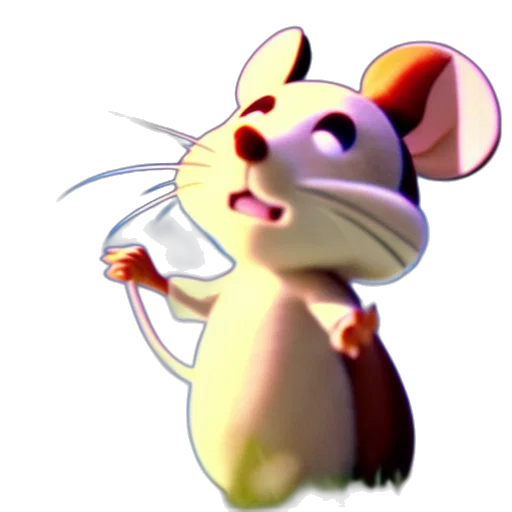 animal, staff, 3d render, concept art transparent PNG cut-out