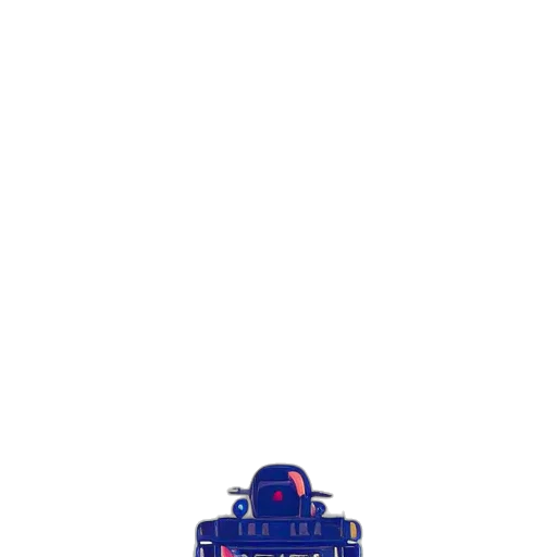 robot, car, weapon, creature, pixel art, concept art, 3d render, vaporwave transparent PNG cut-out