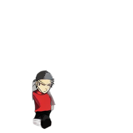 staff, hat, robot, pixel art, cartoon, 3d render, concept art, red transparent PNG cut-out