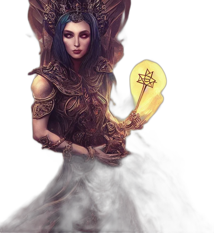 crown, staff, jewelry, dress transparent PNG cut-out