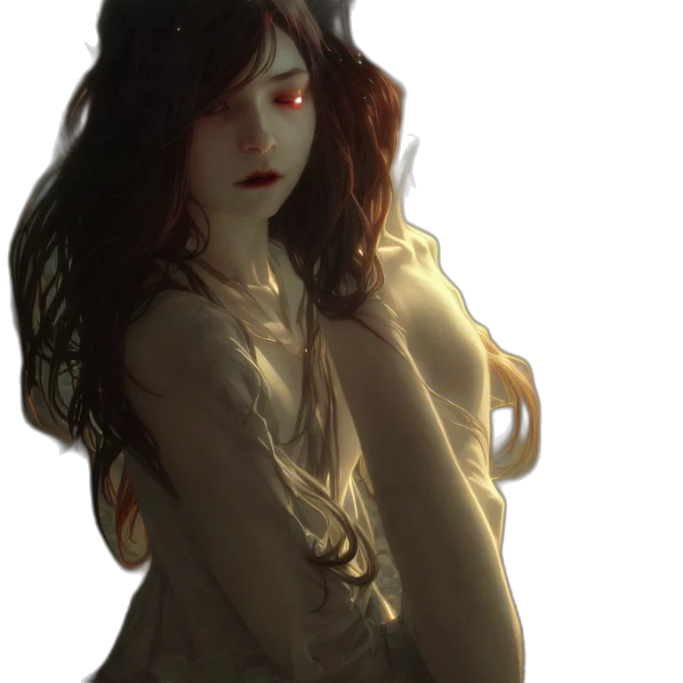 dress, face, creature, crown, concept art, fantasy art, photorealistic, 3d render transparent PNG cut-out