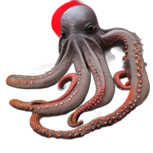 creature, animal, hat, staff, concept art, 3d render, photorealistic, photo transparent PNG cut-out