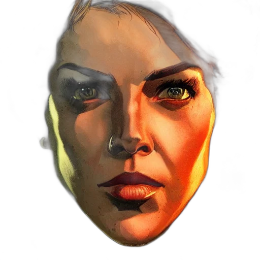 face, mask, jewelry, dragon, photorealistic, fantasy art, concept art, 3d render transparent PNG cut-out