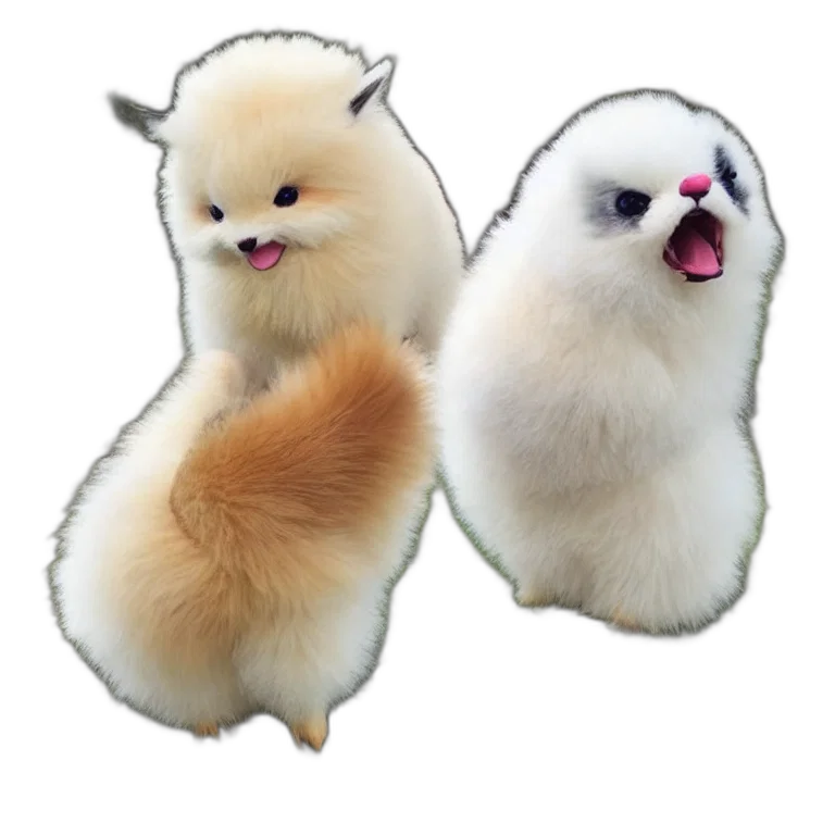 animal, creature, 3d render, photorealistic transparent PNG cut-out