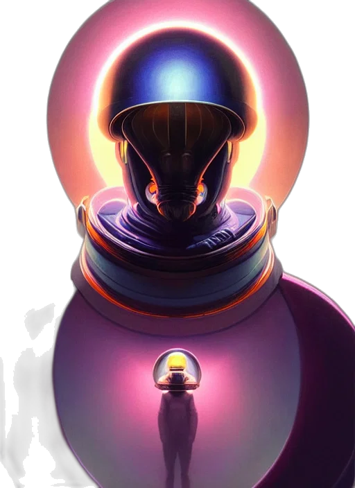 robot, face, mask, crown, concept art, vaporwave, pixel art, anime transparent PNG cut-out