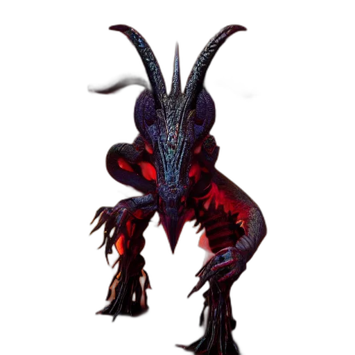 dragon, creature, mask, animal transparent PNG cut-out