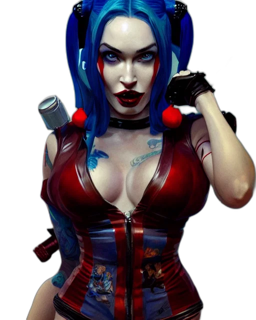 comic book art, concept art, cyberpunk, fantasy art, highly, detailed, vfx, portrait transparent PNG cut-out