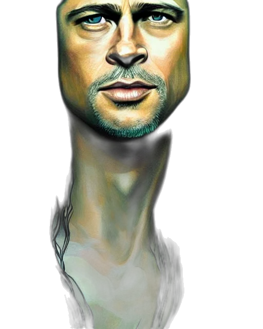 face, bottle, staff, mask, photorealistic, concept art, watercolor, fantasy art transparent PNG cut-out
