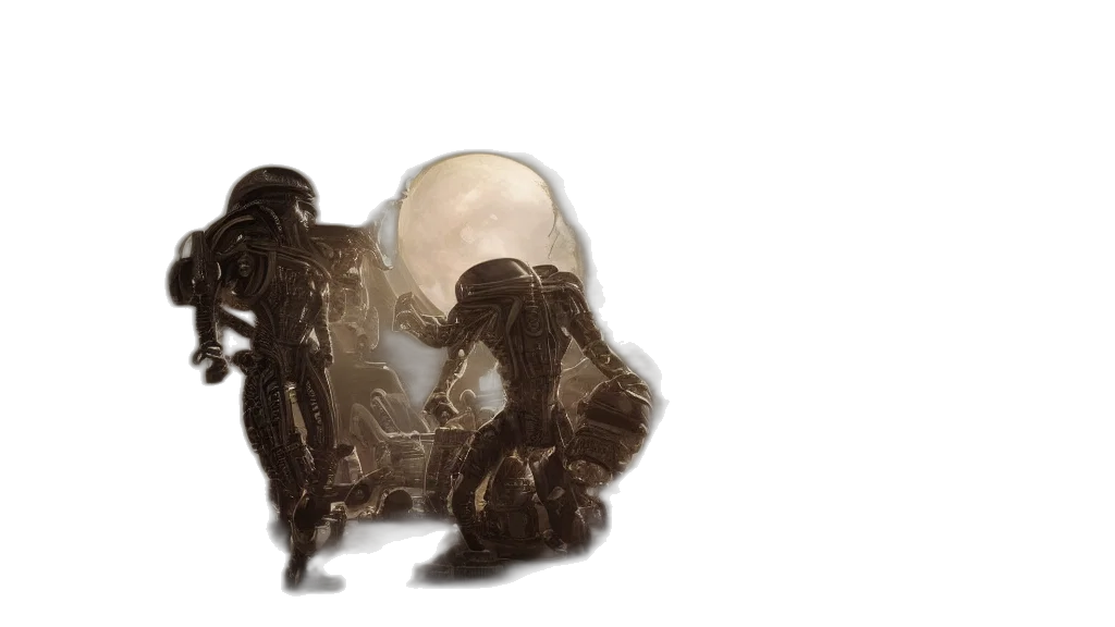 mask, creature, hair, robot transparent PNG cut-out